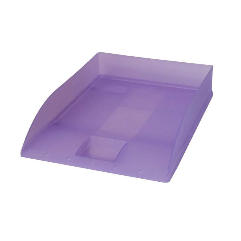 Levný Kancelářský box na spisy Heritz -lila / fialová