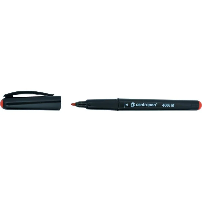 Popisovač Centropen CD / DVD / BD 4606 pen -červená Vrácení Zdarma