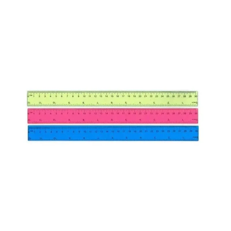 Speciální Cena Pravítko barevné -30 cm / mix barev