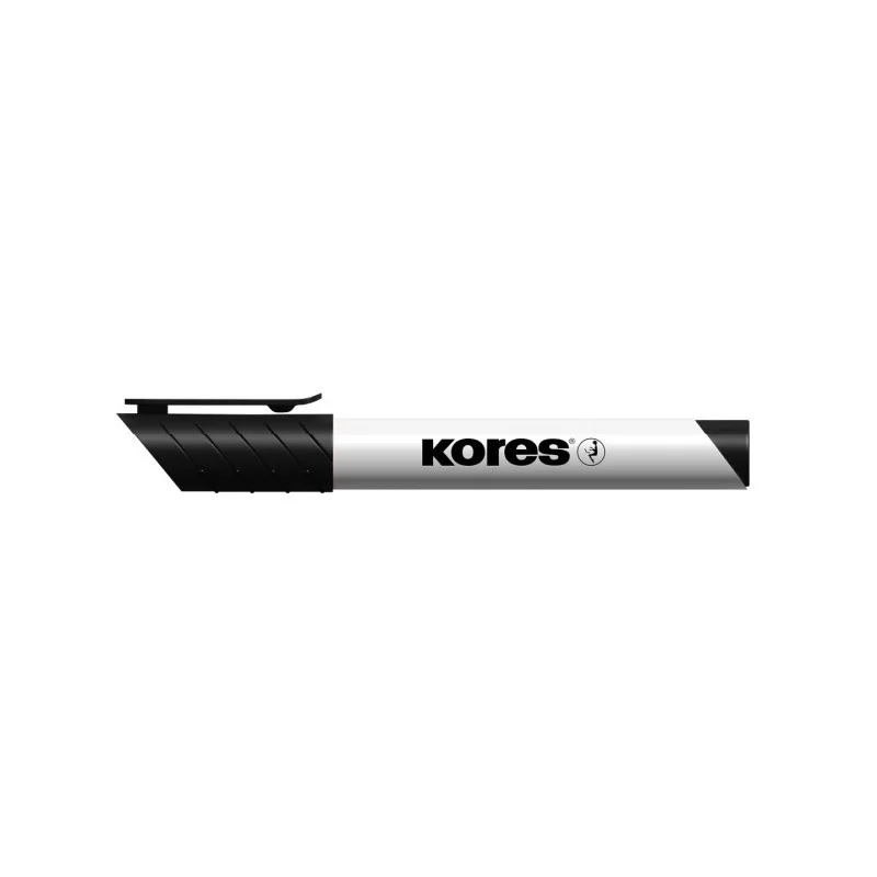 Popisovač Kores K-Marker Whiteboard - černá / klínový hrot Must-Have