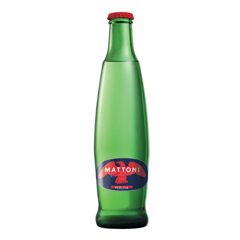 Cenově Výhodný Mattoni minerální voda Grand bez příchutě - perlivá / 0,33 l / ve skle