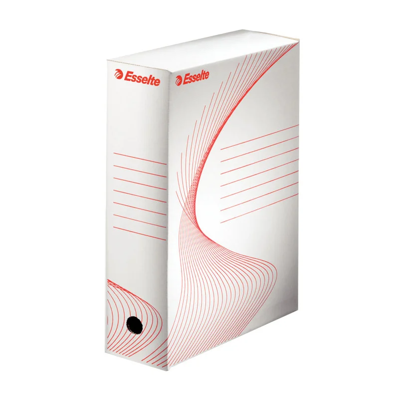 Finální Výprodej Box archivní A4 - hřbet 8 cm / bílá / 128080