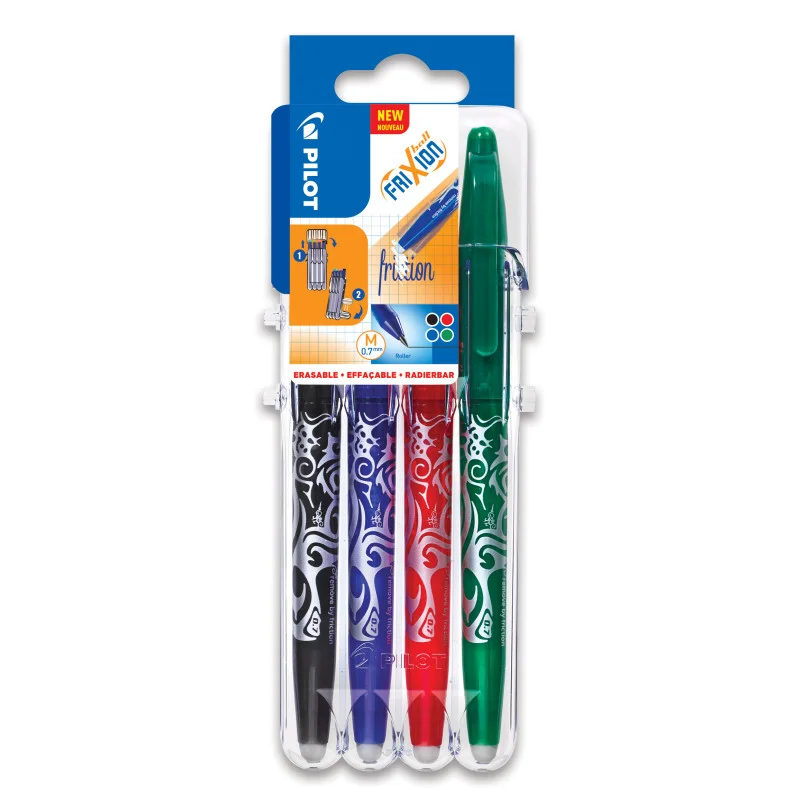 FriXion Set2Go - Ball 0,7 mm / 4 ks / základní barvy Akční Cena