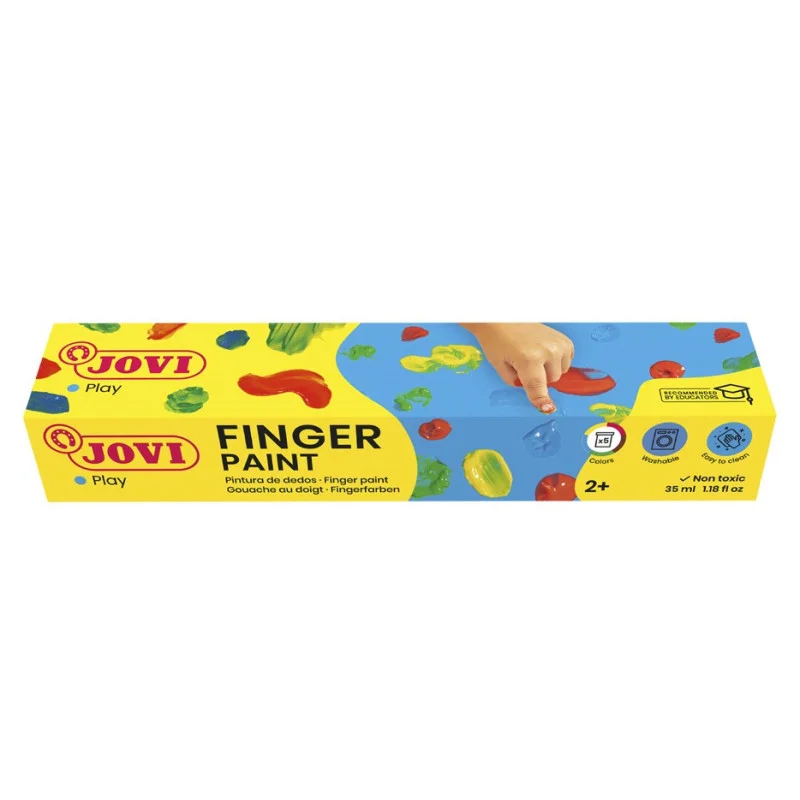 Prstové barvy JOVI - 5 x 35 ml Nakupujte Hned