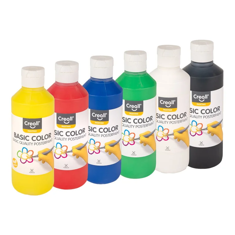 Temperové barvy v lahvi - 6 x 250 ml Sezónní Sleva