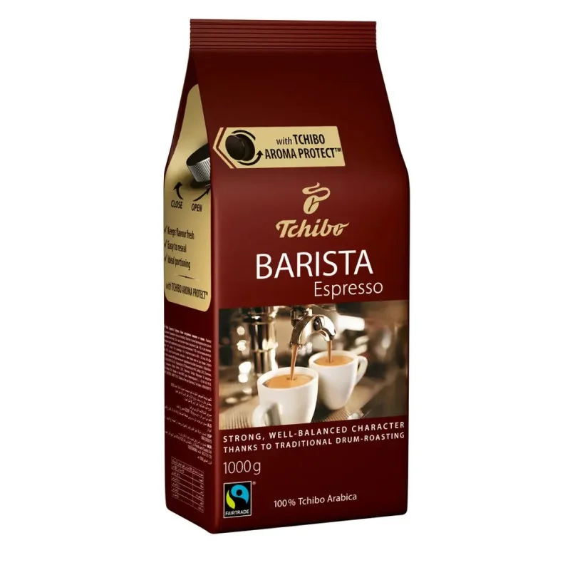 Výhodná Nabídka Zrnková káva Tchibo Barista Espresso / 1 kg