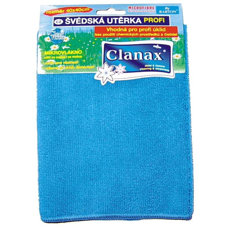 Časově Omezené Švédská utěrka Profi z mikrovlákna 40 x 40 cm / 280 g