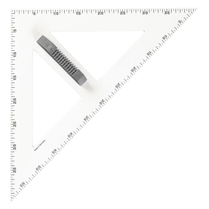 Výhodná Nabídka Magnetický trojúhelník na tabuli WISSNER - 45° 60cm / bílá