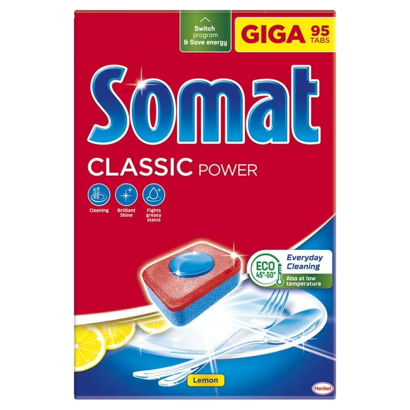 Tablety do myčky SOMAT Classic Lemon - 95 ks Nakupujte Hned
