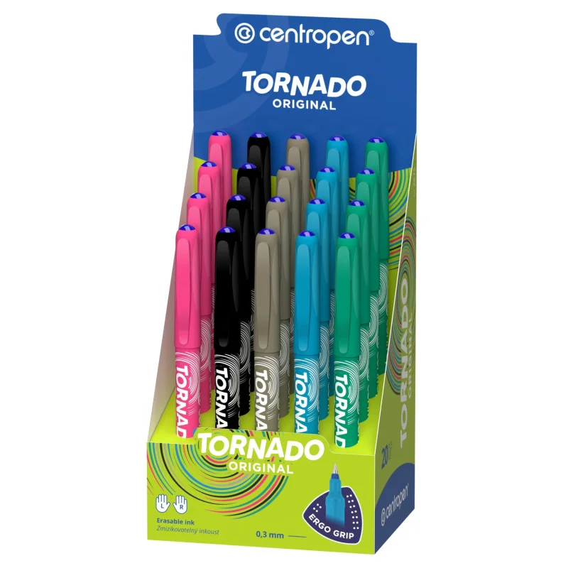 Roller Centropen TORNADO Original 2675 - stojánek 20 ks Značkový