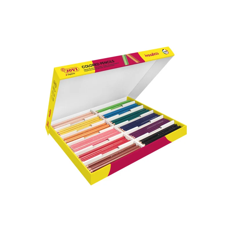Kup Teď Pastelky JOVI trojhranné nedřevěné / 288 ks