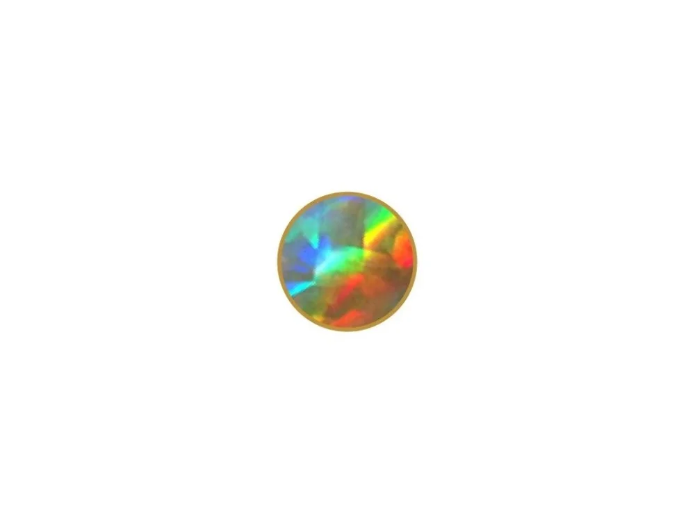 Značkový Holografická fólie na roli 320 mm x 100 m krystalový efekt 3"