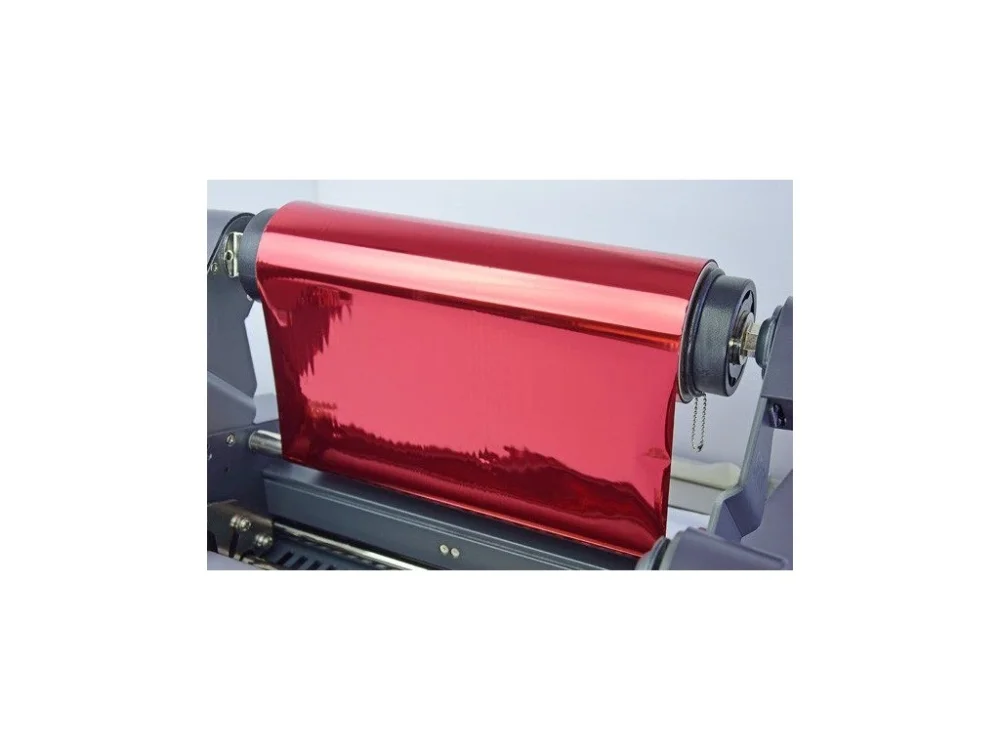 Cenový Hit Tonerová efektová fólie na roli 320 mm x 300 m metalická červená 3"