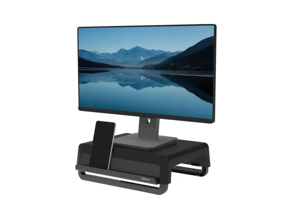 Stojan pod monitor Fellowes BREYTA černý Sleva