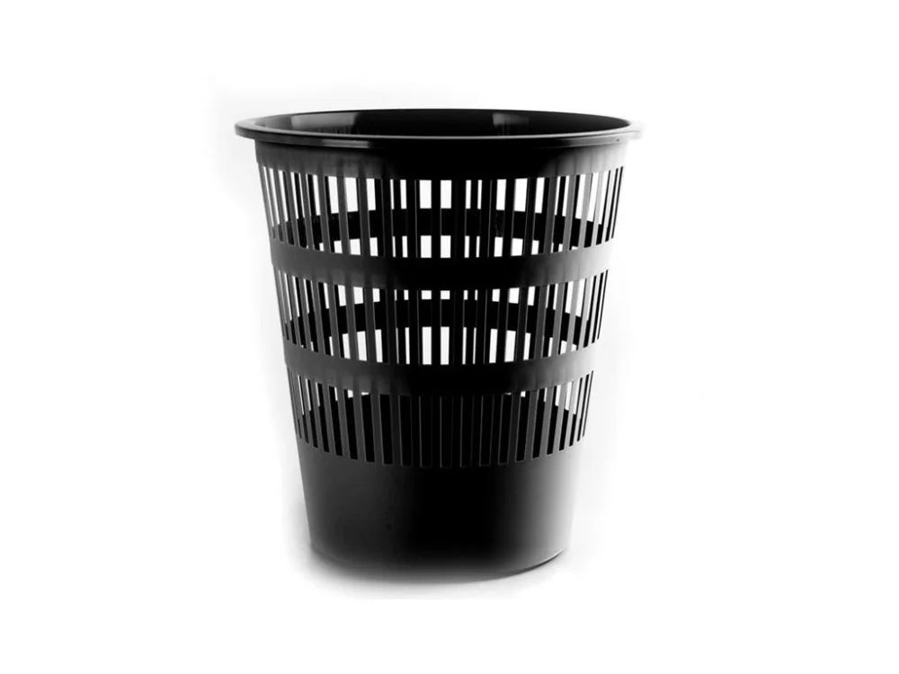 Odpadkový koš Donau, 12 l, černý Značkový