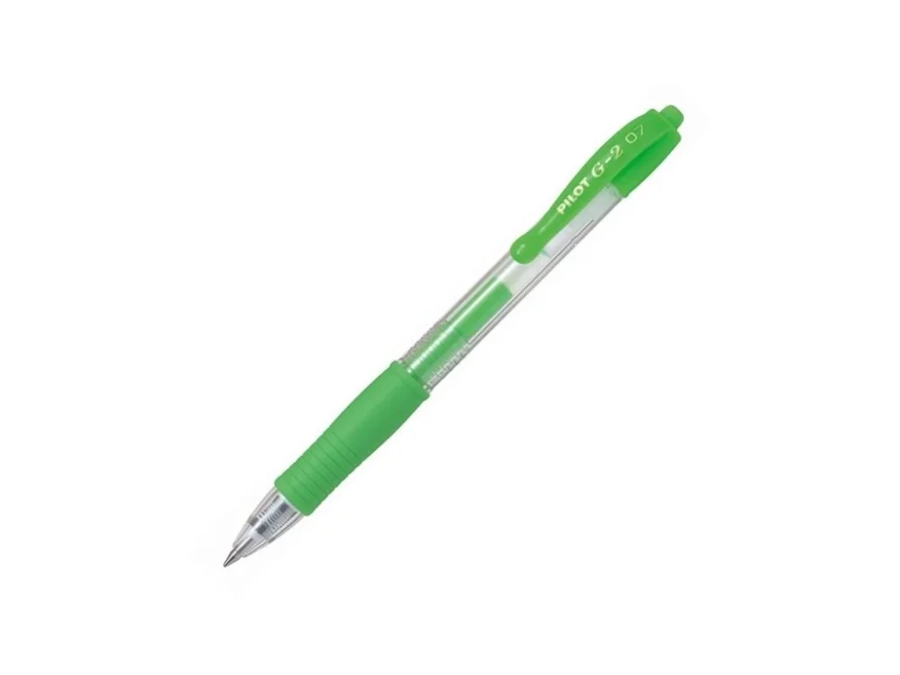 Časově Omezené Gelový roller Pilot G-2 07 Neon - zelený