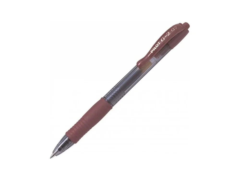 Gelový roller Pilot G-2 07 - hnědý Akční Cena