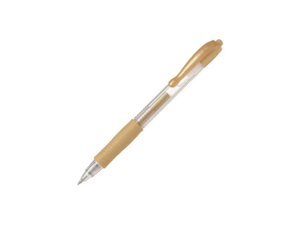 Gelový roller Pilot G-2 07 - zlatý Autentický