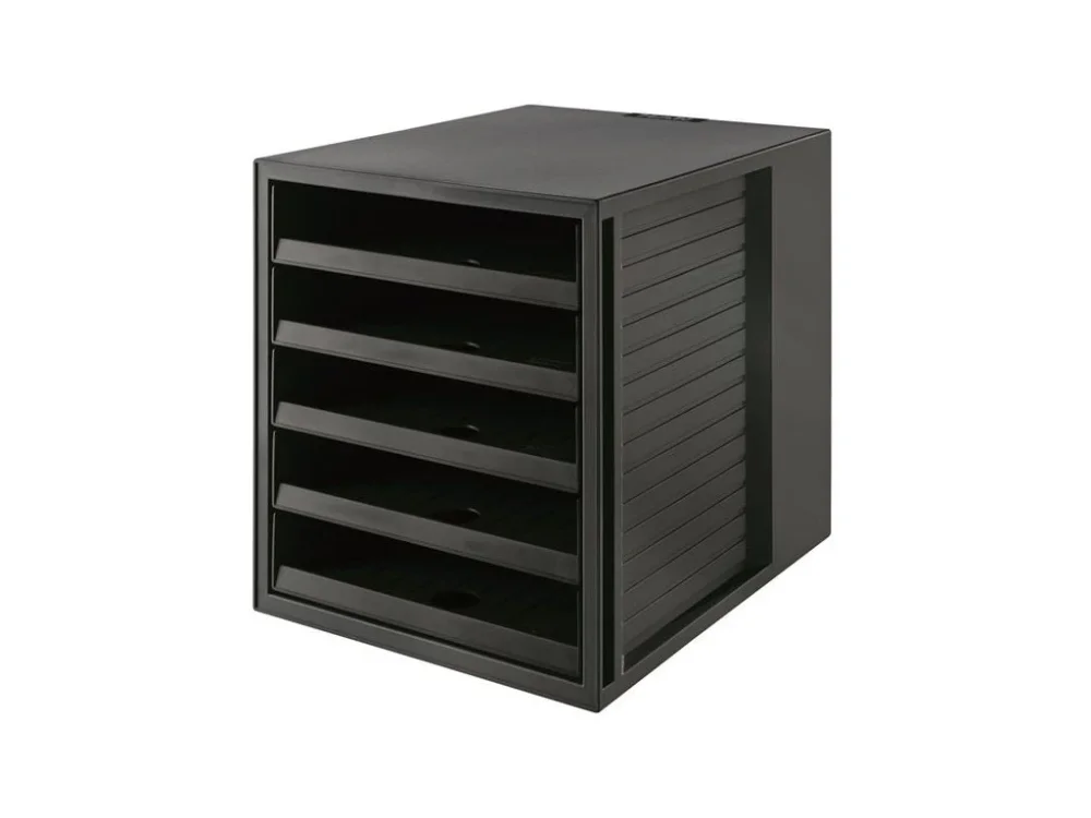 Ihned K Objednání Zásuvkový box HAN, ECO, 5 zásuvek, černý