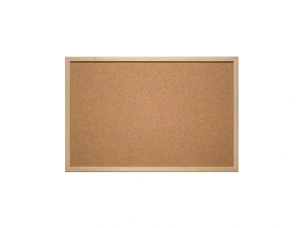 Eurosupplies korková tabule dřevěný rám 40x30 cm Ověřený