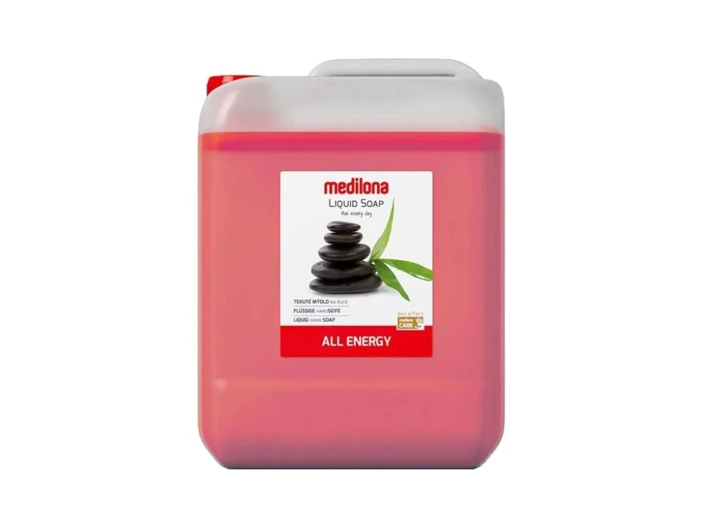 Tekuté mýdlo Medilona All energy červené, 5 l Výhodná Nabídka