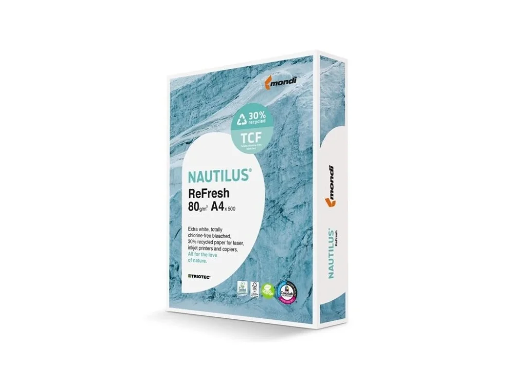 Rychlé Dodání Papír Nautilus Refresh, A4, 80 g/m2