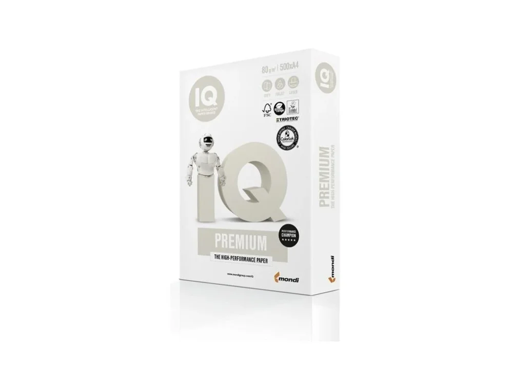 Odeslání Ihned Papír IQ Premium, A4, 80g/m2, 500 listů