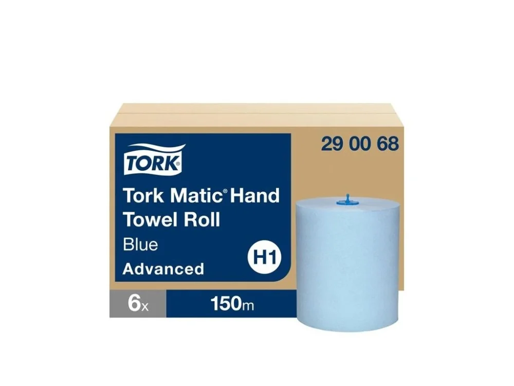 Papírové ručníky v roli Tork Matic-modré, H1, 6 rolí Speciální Cena