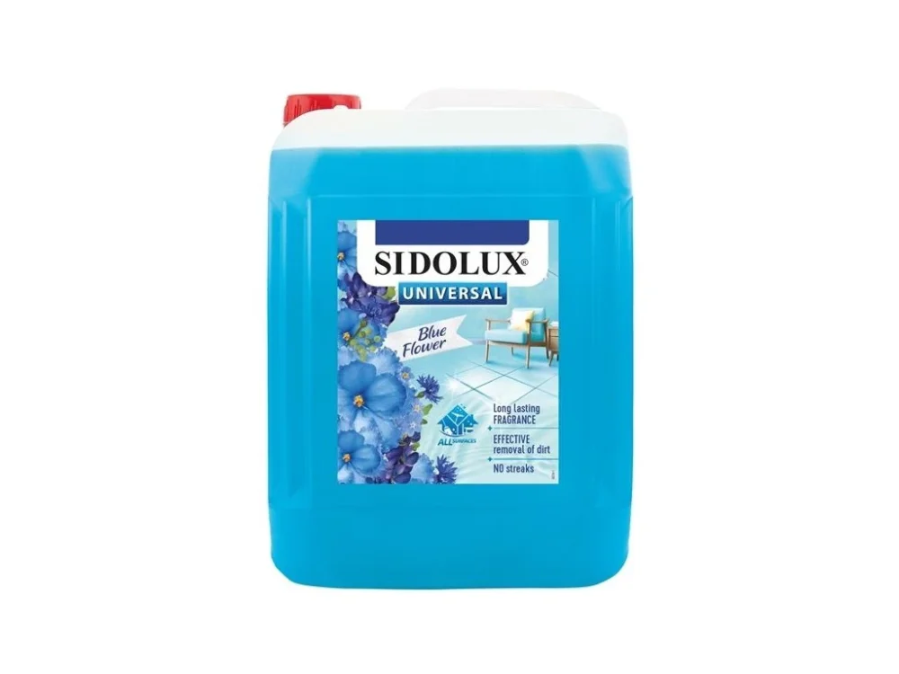Čisticí prostředek podlahy Sidolux-modré květy, 5 l Originální
