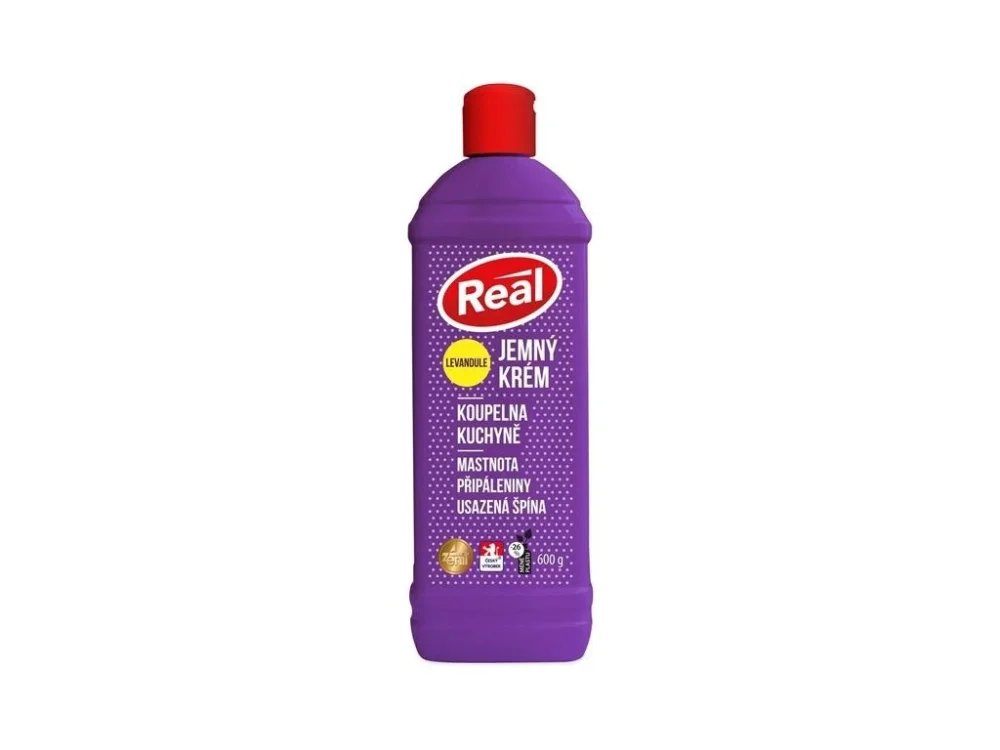 Nejlepší Cena Jemný čisticí krém Real levandule, 600 g