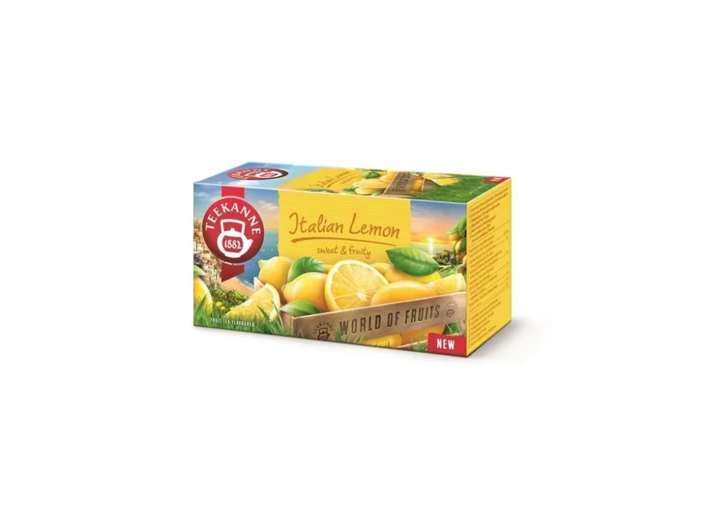 Odeslání Ihned Ovocný čaj Teekanne - s citrónem, 20x2 g