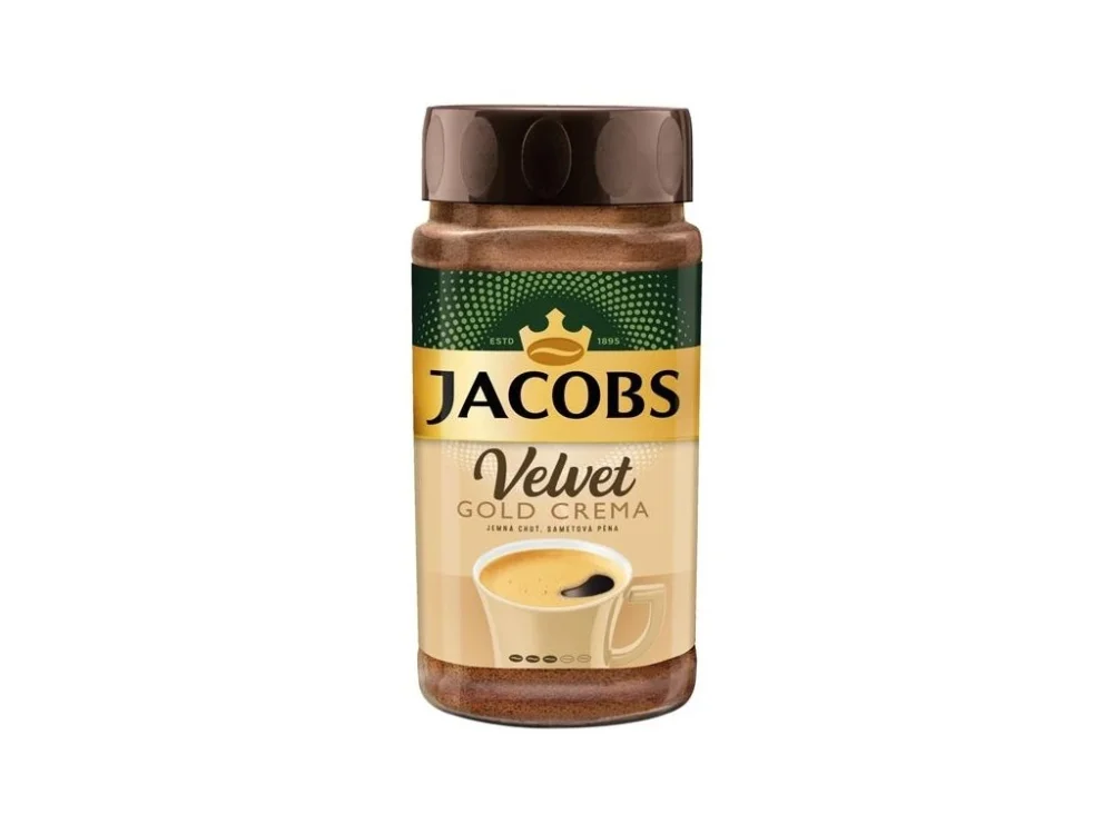 Akce Instantní káva Jacobs - Velvet Gold Crema, 180 g