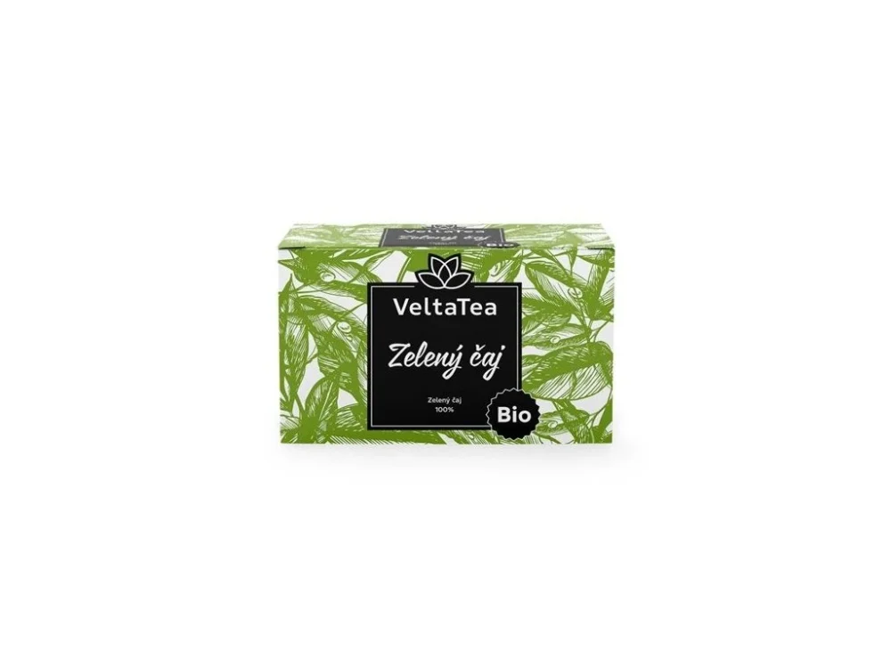 Dokud Zásoby Vydrží Zelený čaj VeltaTea - bio, 20x 1,5 g
