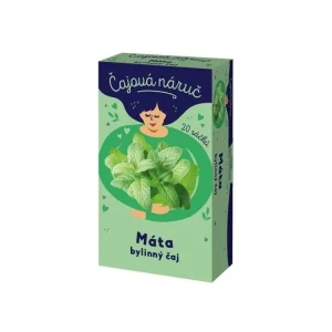 Bylinný čaj Čajová náruč - máta, 20x 1,5g Výprodej
