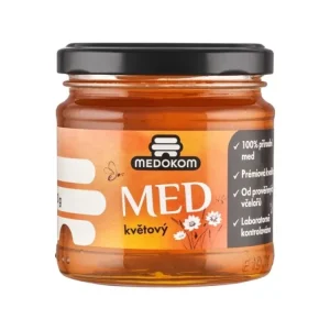 Bezpečná Platba Luční med ve sklenici, 250 g