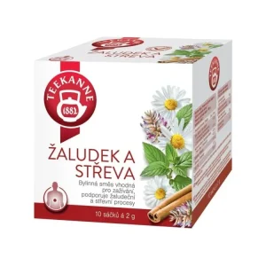 Akce Bylinný čaj Teekanne žaludek a střeva, 10x 2 g