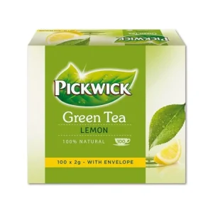 Autentický Zelený čaj Pickwick s citronem, 100x 2 g