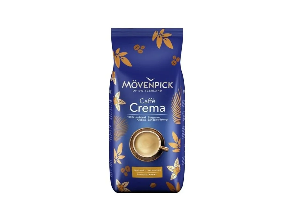 Zrnková káva MÖVENPICK Café Crema, 1000 g Novinka
