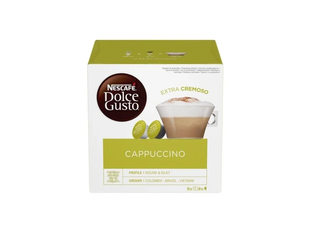 Kapsle Nescafé Dolce Gusto Cappuccino, 16 ks Vrácení Zdarma