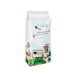 Akční Nabídka Zrnková káva Fairtrade Puro Bio Dark roast, 1 kg
