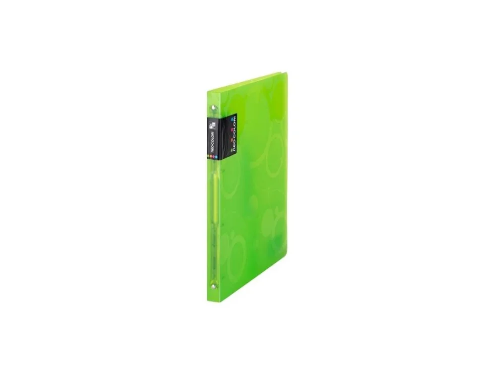 Čtyřkroužkový pořadač A4 NEO COLORI, zelený Tovární Cena