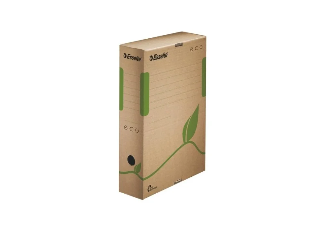 Archivační krabice Esselte ECO,hnědá,8 cm Vrácení Zdarma