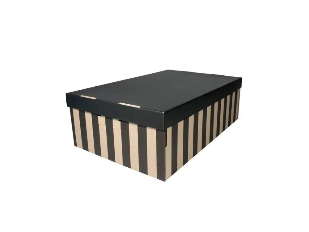 Úložná krabice BIG BOX s víkem 37x18x56 cm, 2 ks Nejlepší Cena