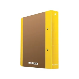 2 kroužkový pořadač Donau Life-A4,5 cm,D-mech., neonově žlutá,1ks Expresní Doručení