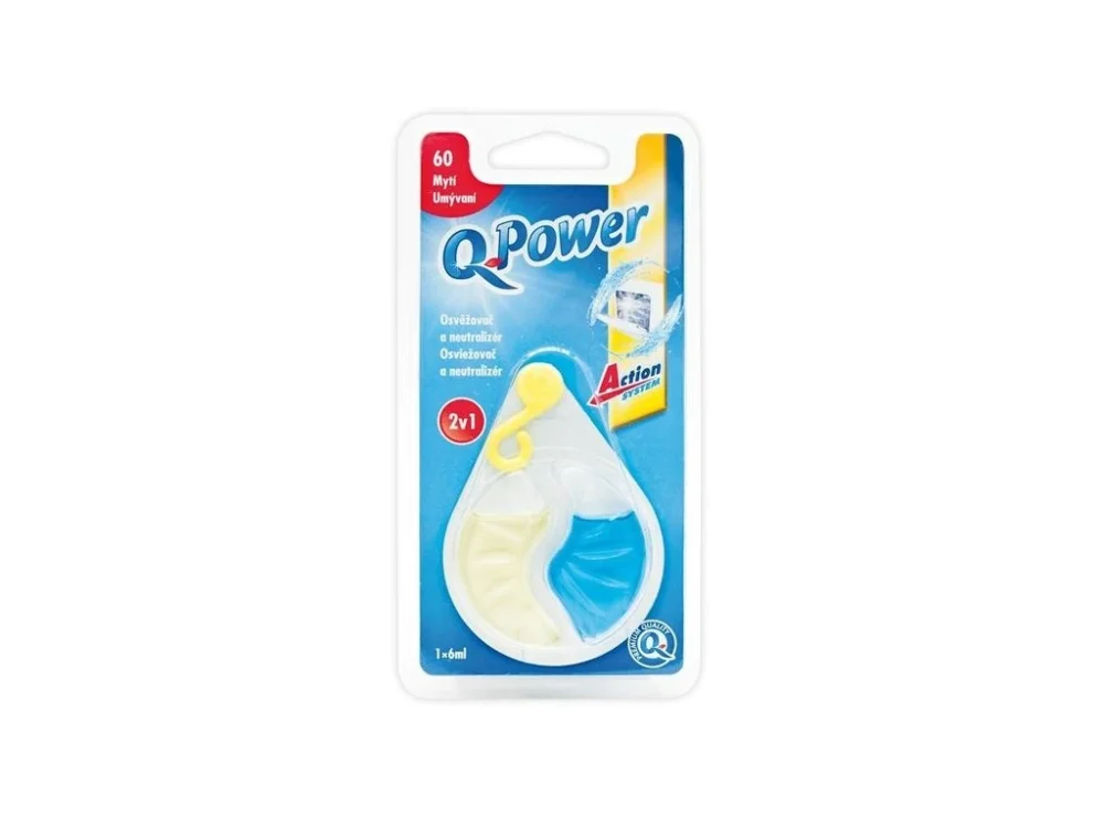 Osvěžovač do myčky Q Power - 2v1 Zlevněný