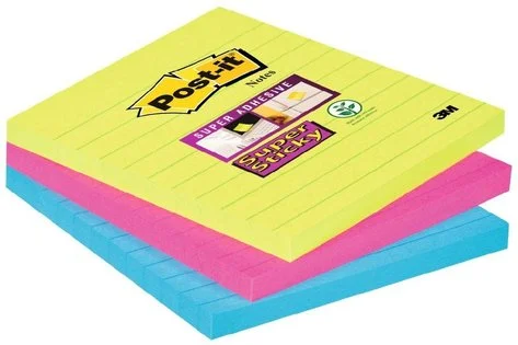 Výprodej bločky 3M 675-3SSMX Super Stick, 101x101mm, 3x70 lístků