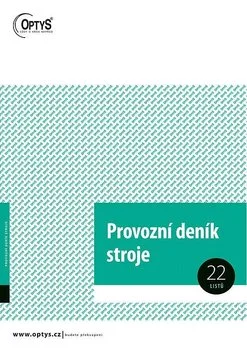 provozní deník stroje A4 Nejlepší Volba
