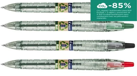 kuličkové pero Pilot B2P EcoBall Ocean Plastic Cenově Výhodný