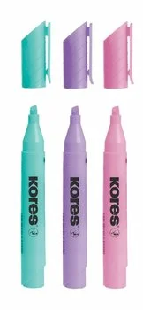 Nejlepší Volba zvýrazňovač Kores High Liner Plus pastel