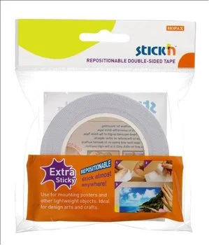 Must-Have samolepicí páska 12mm×12m oboustranná odnímatelná Stick´n by Hopax